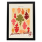 Lamina artistica decorativa con ilustración de Galería de otoño Moskau-Artwork-Nacnic-A4-Marco Negro-Nacnic Estudio SL