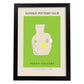 Lamina artistica decorativa con ilustración de Galería de token-Artwork-Nacnic-A3-Marco Negro-Nacnic Estudio SL
