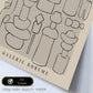 Lamina artistica decorativa con ilustración de Galerie Boheme cerámica-Artwork-Nacnic-Nacnic Estudio SL