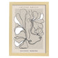 Lamina artistica decorativa con ilustración de Galerie Boheme Cintura-Artwork-Nacnic-A4-Marco Madera clara-Nacnic Estudio SL