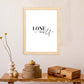 Lamina artistica decorativa con ilustración de lone wolf estilo Mensaje inspiracional-Artwork-Nacnic-Nacnic Estudio SL