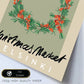 Lamina artistica decorativa con ilustración de Mercado de Navidad Helsinki estilo Abstracto-Artwork-Nacnic-Nacnic Estudio SL