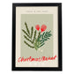 Lamina artistica decorativa con ilustración de Mercado navideño Ohio estilo Abstracto-Artwork-Nacnic-A4-Marco Negro-Nacnic Estudio SL