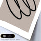 Lamina artistica decorativa con ilustración de Moderno Linea 01 estilo Abstracto-Artwork-Nacnic-Nacnic Estudio SL