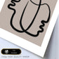 Lamina artistica decorativa con ilustración de Moderno Linea 13 estilo Abstracto-Artwork-Nacnic-Nacnic Estudio SL