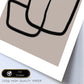 Lamina artistica decorativa con ilustración de Moderno Linea 16 estilo Abstracto-Artwork-Nacnic-Nacnic Estudio SL