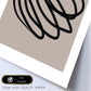 Lamina artistica decorativa con ilustración de Moderno Linea 17 estilo Abstracto-Artwork-Nacnic-Nacnic Estudio SL