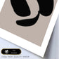 Lamina artistica decorativa con ilustración de Moderno Negro 01 estilo Abstracto-Artwork-Nacnic-Nacnic Estudio SL