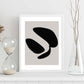 Lamina artistica decorativa con ilustración de Moderno Negro 01 estilo Abstracto-Artwork-Nacnic-Nacnic Estudio SL