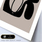 Lamina artistica decorativa con ilustración de Moderno Negro 02 estilo Abstracto-Artwork-Nacnic-Nacnic Estudio SL