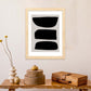 Lamina artistica decorativa con ilustración de Moderno Negro 10 estilo Abstracto-Artwork-Nacnic-Nacnic Estudio SL