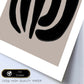 Lamina artistica decorativa con ilustración de Moderno Negro 12 estilo Abstracto-Artwork-Nacnic-Nacnic Estudio SL