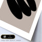 Lamina artistica decorativa con ilustración de Moderno Negro 19 estilo Abstracto-Artwork-Nacnic-Nacnic Estudio SL