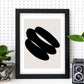 Lamina artistica decorativa con ilustración de Moderno Negro 19 estilo Abstracto-Artwork-Nacnic-Nacnic Estudio SL