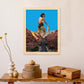Lamina artistica decorativa con ilustración de Mujer estilo Collage-Artwork-Nacnic-Nacnic Estudio SL