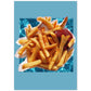 Lamina artistica decorativa con ilustración de Papas fritas estilo Collage-Artwork-Nacnic-A4-Sin marco-Nacnic Estudio SL