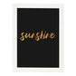Lamina artistica decorativa con ilustración de sunshine estilo Mensaje inspiracional-Artwork-Nacnic-A3-Marco Blanco-Nacnic Estudio SL