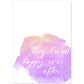 Lamina artistica decorativa con ilustración de they lived happy everafter estilo Inspirational message-Artwork-Nacnic-A4-Sin marco-Nacnic Estudio SL