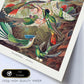 Lamina artistica decorativa con ilustración de Trochilidae estilo Vintage-Artwork-Nacnic-Nacnic Estudio SL