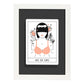 Lámina As de copas. Pósters con originales ilustraciones de las cartas Tarot.-Artwork-Nacnic-A3-Marco Blanco-Nacnic Estudio SL