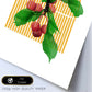 Lámina Botánica acuarela 6. Pósters con ilustraciones de plantas y flores en estilo acuarela.-Artwork-Nacnic-Nacnic Estudio SL