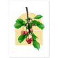 Lámina Botánica acuarela 6. Pósters con ilustraciones de plantas y flores en estilo acuarela.-Artwork-Nacnic-A4-Sin marco-Nacnic Estudio SL