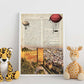 Lámina Ciudad de ALMERIA. Estilo Vintage. Ilustración, fotografía y Collage con la Historia DE ALMERIA.-Artwork-Nacnic-Nacnic Estudio SL