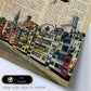 Lámina Ciudad de GERONA. con la Historia DE GERONA.-Artwork-Nacnic-Nacnic Estudio SL