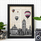 Lámina Ciudad de LUGO. Estilo Vintage. Ilustración, fotografía y Collage con la Historia DE LUGO.-Artwork-Nacnic-Nacnic Estudio SL