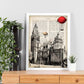 Lámina Ciudad de Toledo. Estilo Vintage. Ilustración, fotografía y Collage con la Historia DE Toledo.-Artwork-Nacnic-Nacnic Estudio SL