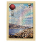 Lámina Ciudad de Vigo con su Historia.-Artwork-Nacnic-A4-Marco Madera clara-Nacnic Estudio SL