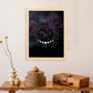 Lamina con la constelación Cancer. Poster con símbolo del Zodiaco en y Fondo del Cielo Estrellado-Artwork-Nacnic-Nacnic Estudio SL