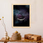 Lamina con la constelación Geminis. Poster con símbolo del Zodiaco en y Fondo del Cielo Estrellado-Artwork-Nacnic-Nacnic Estudio SL