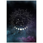 Lamina con la constelación Leo. Poster con símbolo del Zodiaco en y Fondo del Cielo Estrellado-Artwork-Nacnic-A4-Sin marco-Nacnic Estudio SL