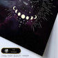 Lamina con la constelación Virgo. Poster con símbolo del Zodiaco en y Fondo del Cielo Estrellado-Artwork-Nacnic-Nacnic Estudio SL