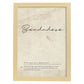 Lámina con la definición de la palabra Bondadoso en con Fondo Vintage-Artwork-Nacnic-A4-Marco Madera clara-Nacnic Estudio SL