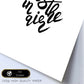 Lámina con mensajes felices en blanco y negro.Poster 'El Amor Esta En El Aire'-Artwork-Nacnic-Nacnic Estudio SL
