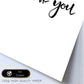 Lámina con mensajes felices en blanco y negro.Poster 'Gracias'-Artwork-Nacnic-Nacnic Estudio SL