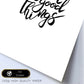 Lámina con mensajes felices en blanco y negro.Poster 'Te Mereces Todas Las Cosas Buenas'-Artwork-Nacnic-Nacnic Estudio SL
