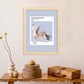 Lámina Crestado chino. Pósters con ilustraciones de razas de perro en tonos cálidos y pastel.-Artwork-Nacnic-Nacnic Estudio SL