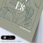Lámina de Ares. Pósters con ilustraciones minimalistas de los dioses de la mitología griega.-Artwork-Nacnic-Nacnic Estudio SL