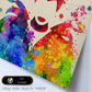 Lámina de la famosa pelicula Maléfica de la Bella durmiente en Poster estilo explosión de color .-Artwork-Nacnic-Nacnic Estudio SL