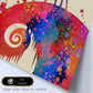 Lámina de la famosa pelicula Pesadilla antes de Navidad en Poster estilo explosión de color .-Artwork-Nacnic-Nacnic Estudio SL