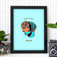 Lámina de Neoclásico. Pósters con bustos minimalistas de los dioses de la mitología griega.-Artwork-Nacnic-Nacnic Estudio SL