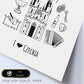 Lámina de República Checa. Pósters de países y ciudades del mundo. Imágenes de monumentos y viajes.-Artwork-Nacnic-Nacnic Estudio SL