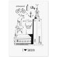 Lámina de Suecia. Pósters de países y ciudades del mundo. Imágenes de monumentos y viajes.-Artwork-Nacnic-A4-Sin marco-Nacnic Estudio SL