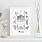 Lámina de Turquía. Pósters de países y ciudades del mundo. Imágenes de monumentos y viajes.-Artwork-Nacnic-Nacnic Estudio SL