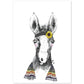 Lámina infantil Caballo bebe con pañuelo y flores poster animales infantiles-Artwork-Nacnic-A4-Sin marco-Nacnic Estudio SL