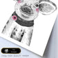 Lámina infantil Cerdo bebe con gorro de fiesta poster animales infantiles-Artwork-Nacnic-Nacnic Estudio SL