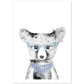 Lámina infantil Oso bebe con gafas azules y bandana Poster animales infantiles-Artwork-Nacnic-A4-Sin marco-Nacnic Estudio SL